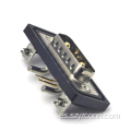 Conector D-SUB resistente al agua 7W2 resistente al agua